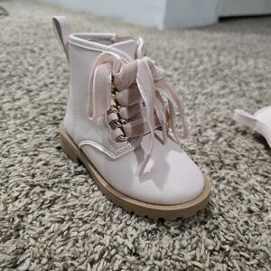 Stylish Pink Kids Boots